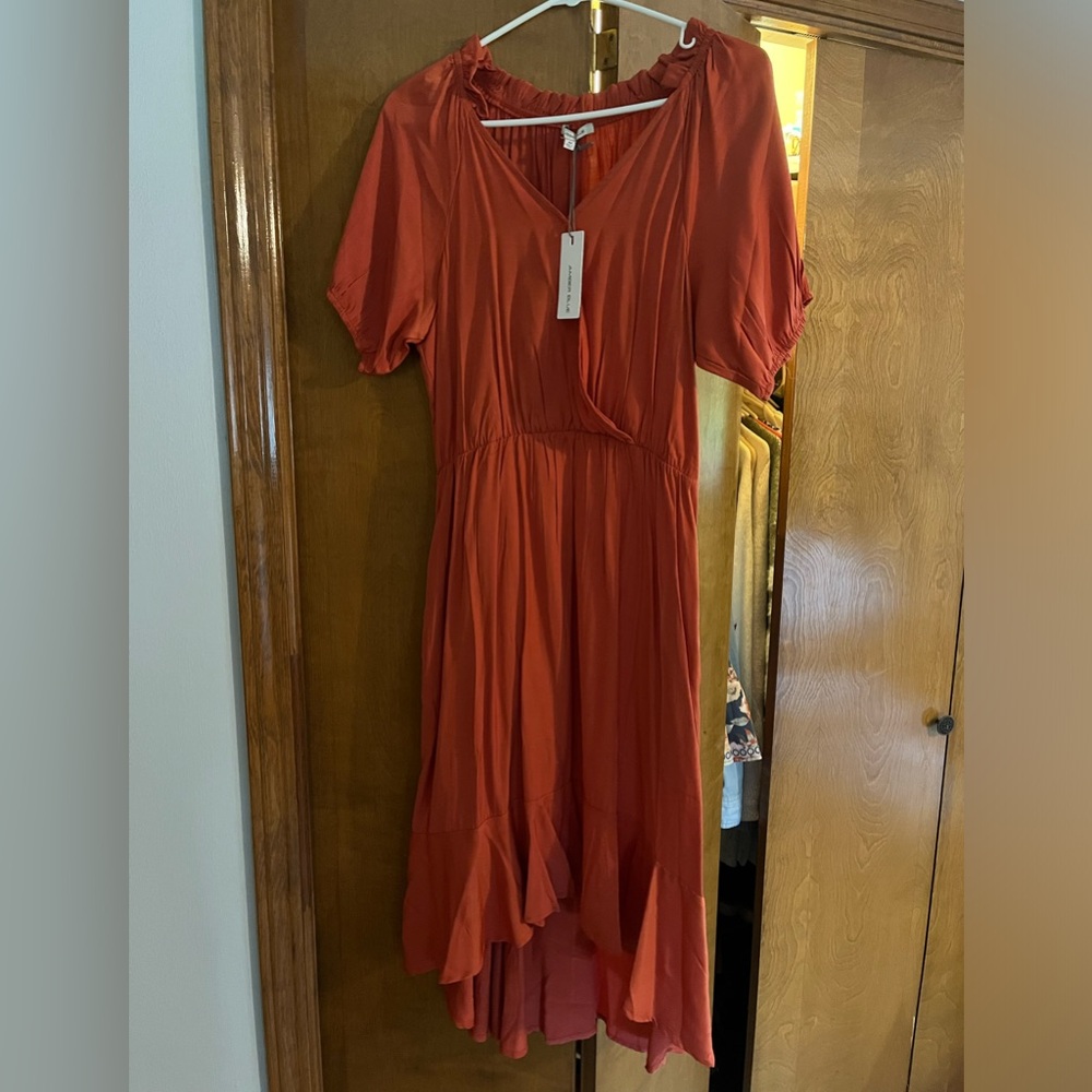 NWT high low maxi dress.